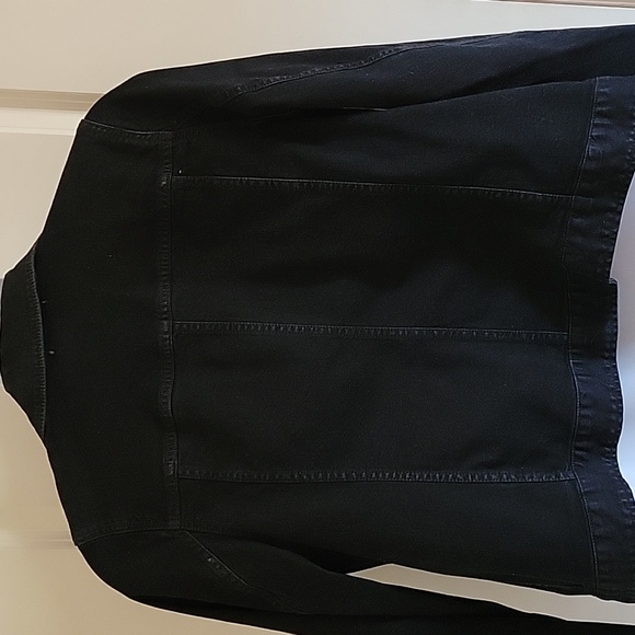 Jessica London Crop Denim Jacket - Picture 3 of 6